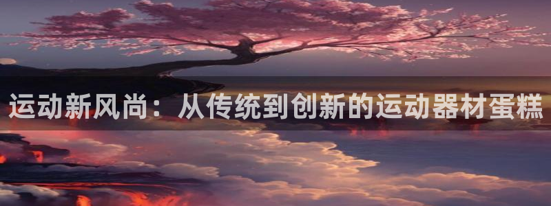 征途国际娱乐：运动新风尚：从传统到创新的运动器材蛋糕
